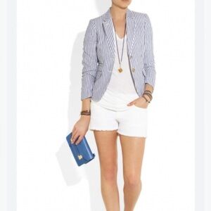 J.Crew linen schoolboy blazer NWT, Size 8